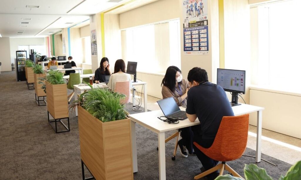 株式会社ドットラインのオフィス