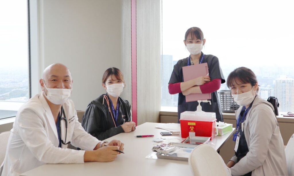 株式会社ドットラインで働く医療スタッフ