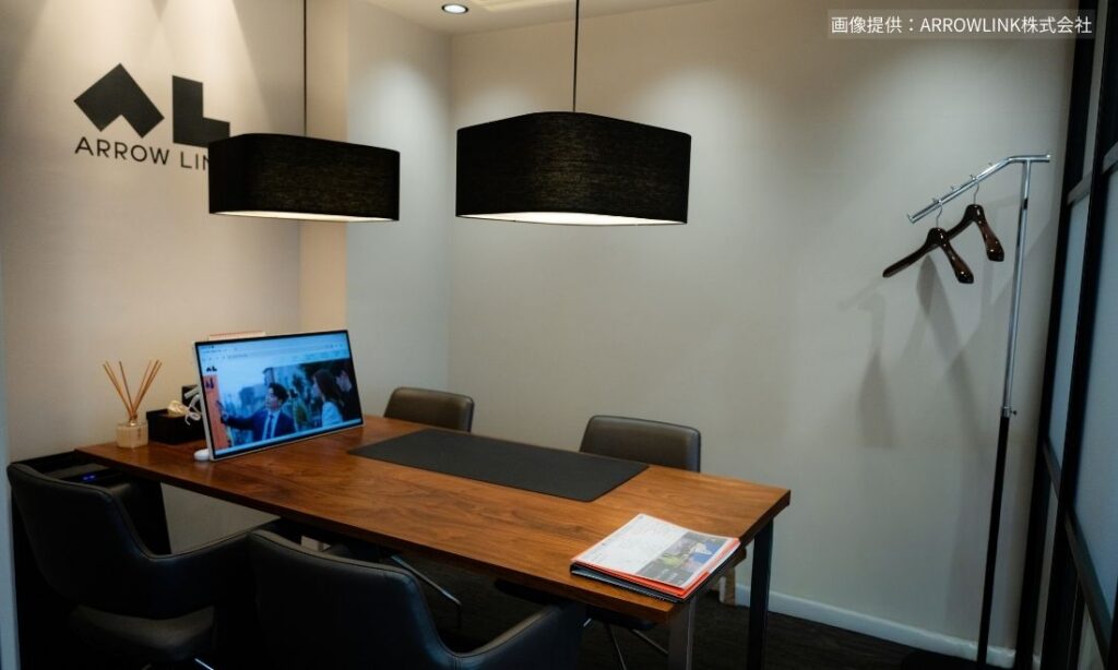 ARROW LINK株式会社の店舗内